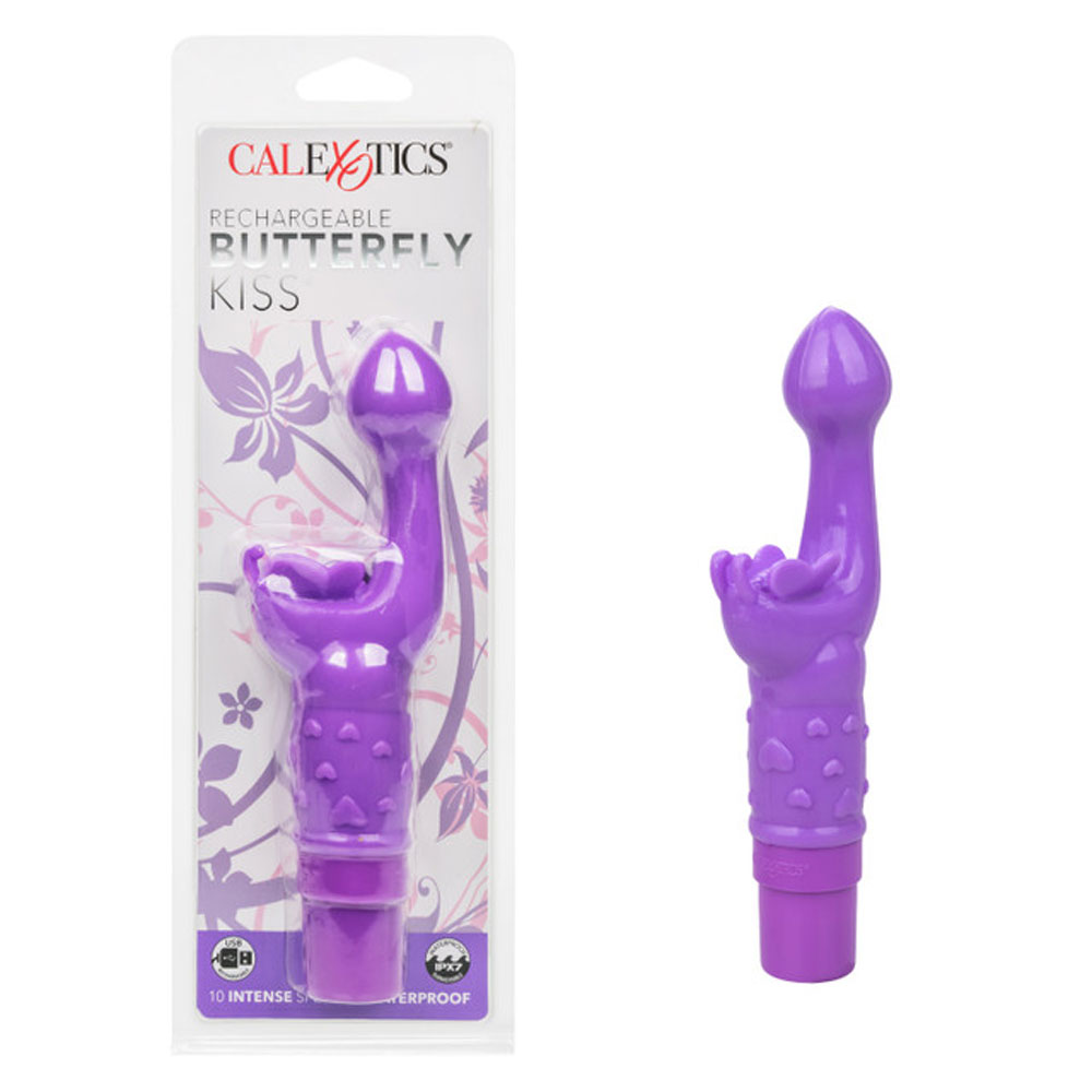 rechargeable butterfly kiss purple 