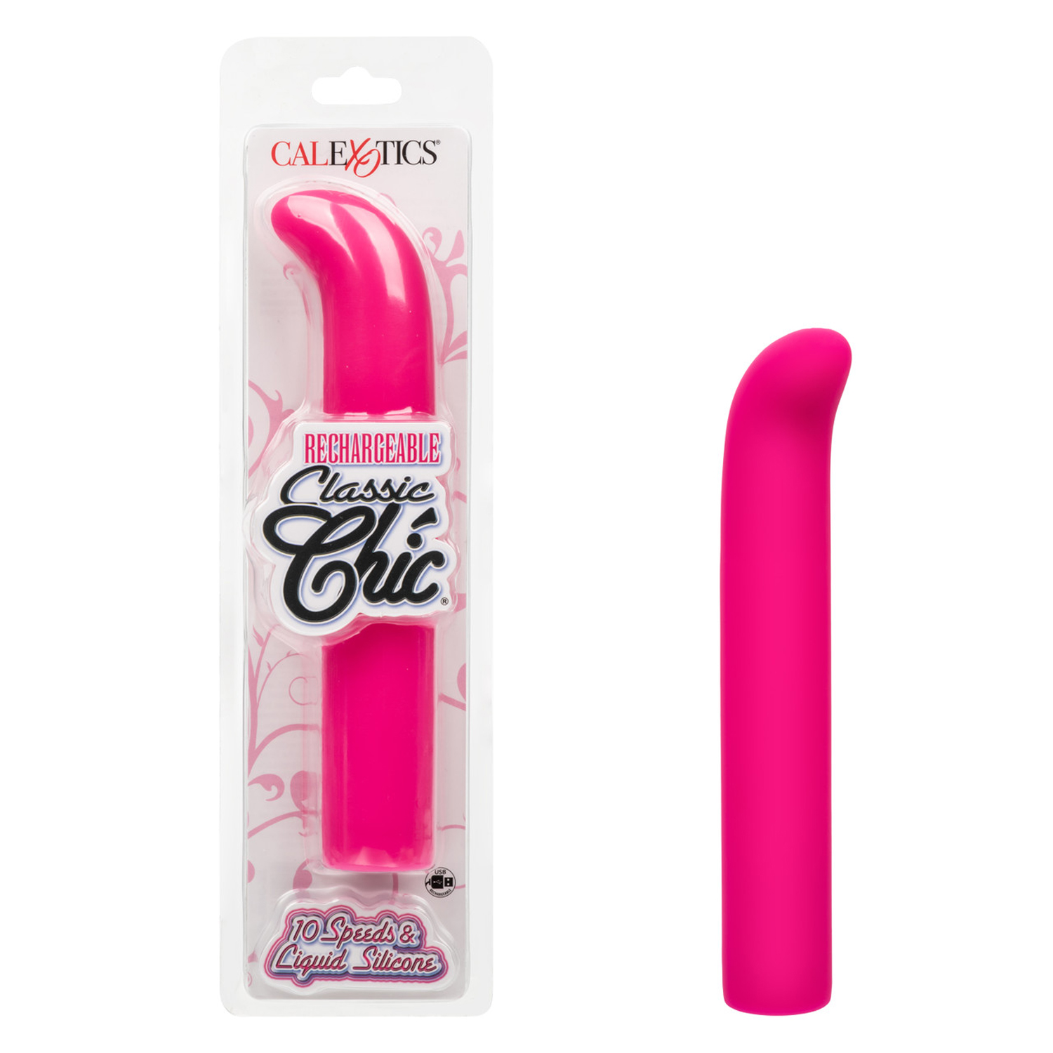 rechargeable classic chic standard g vibrator pink 