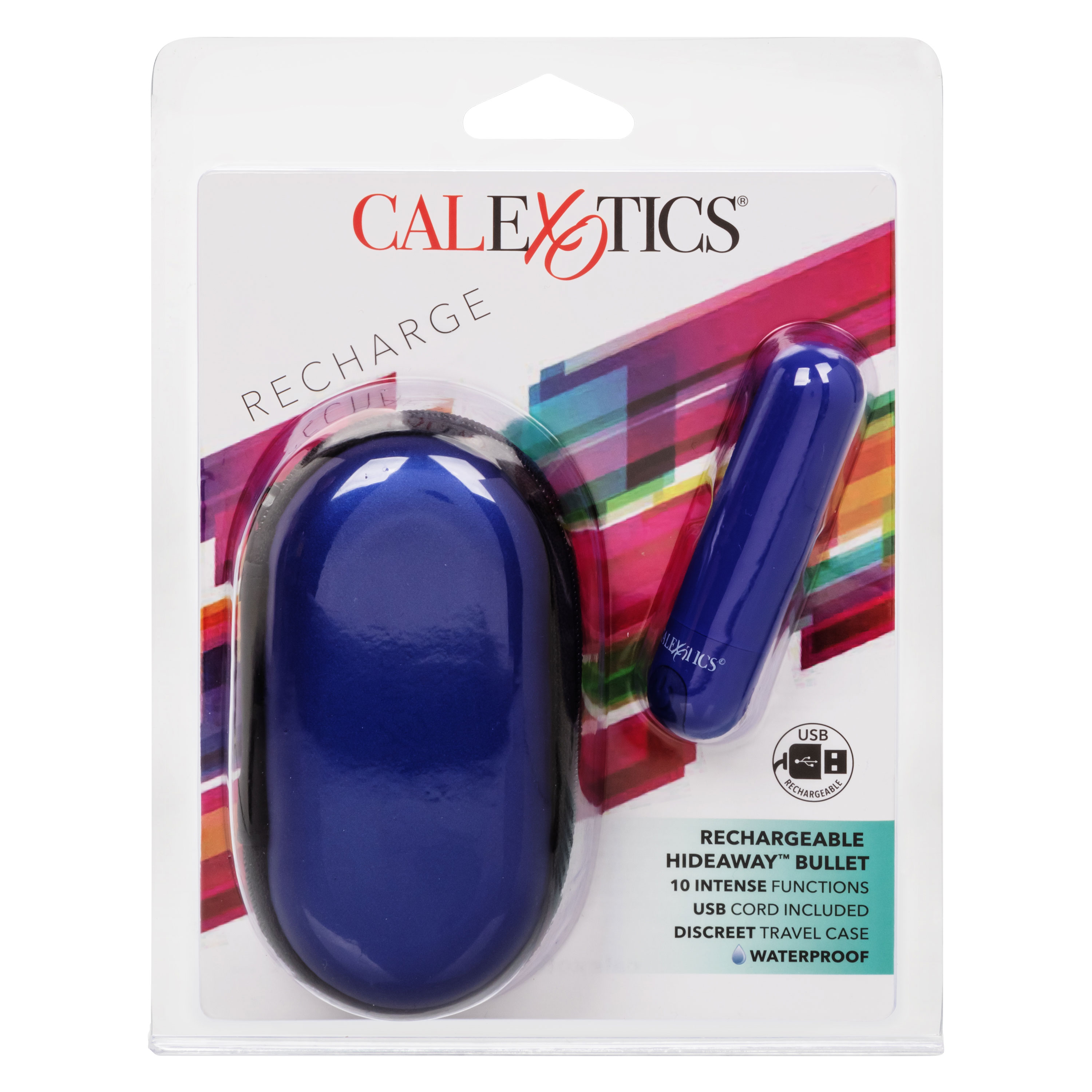 rechargeable hideaway bullet blue 