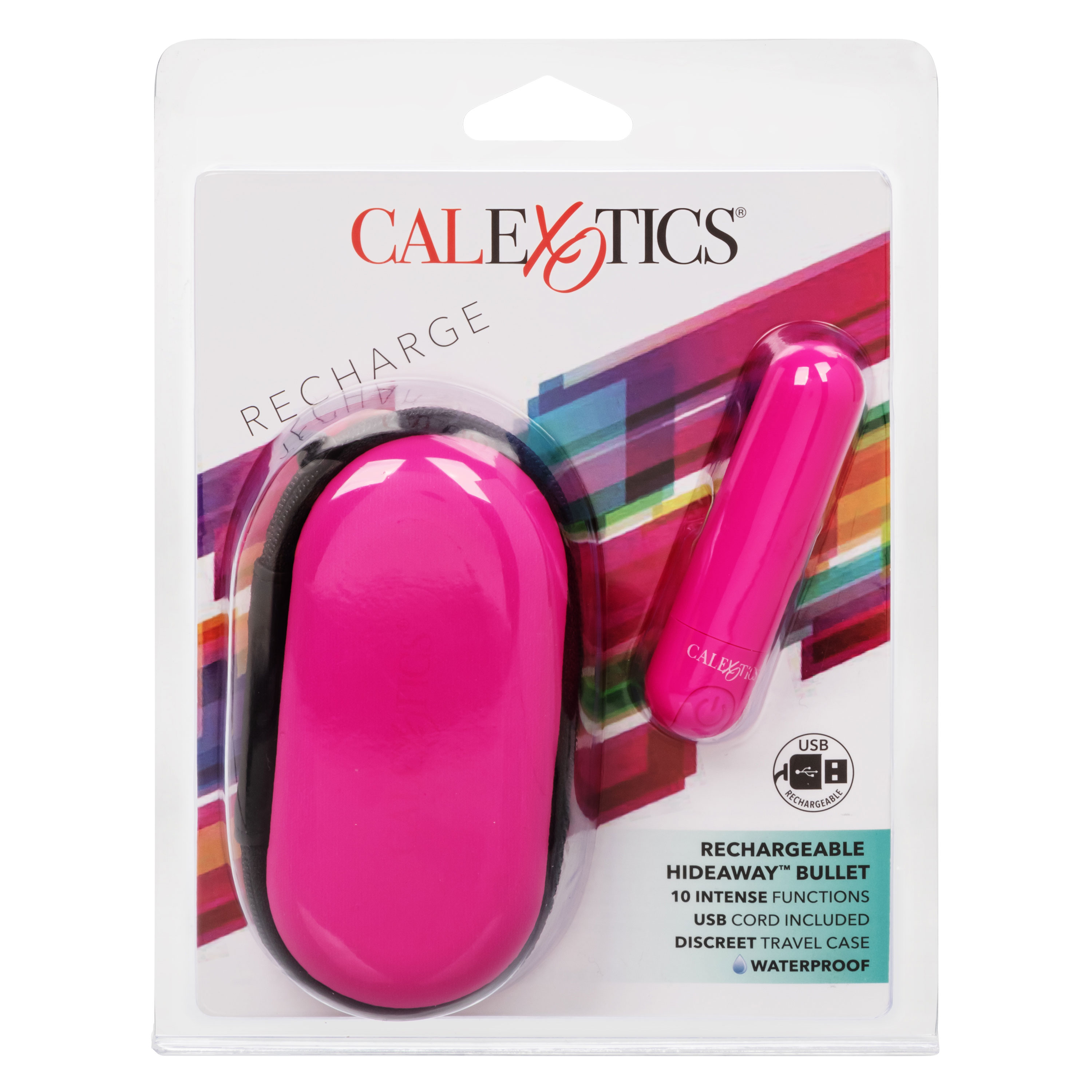 rechargeable hideaway bullet pink 