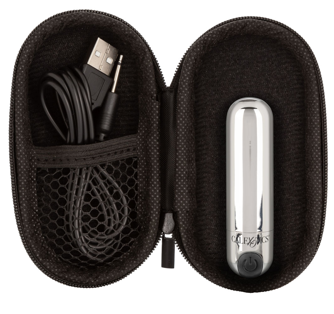 rechargeable hideaway bullet silver 