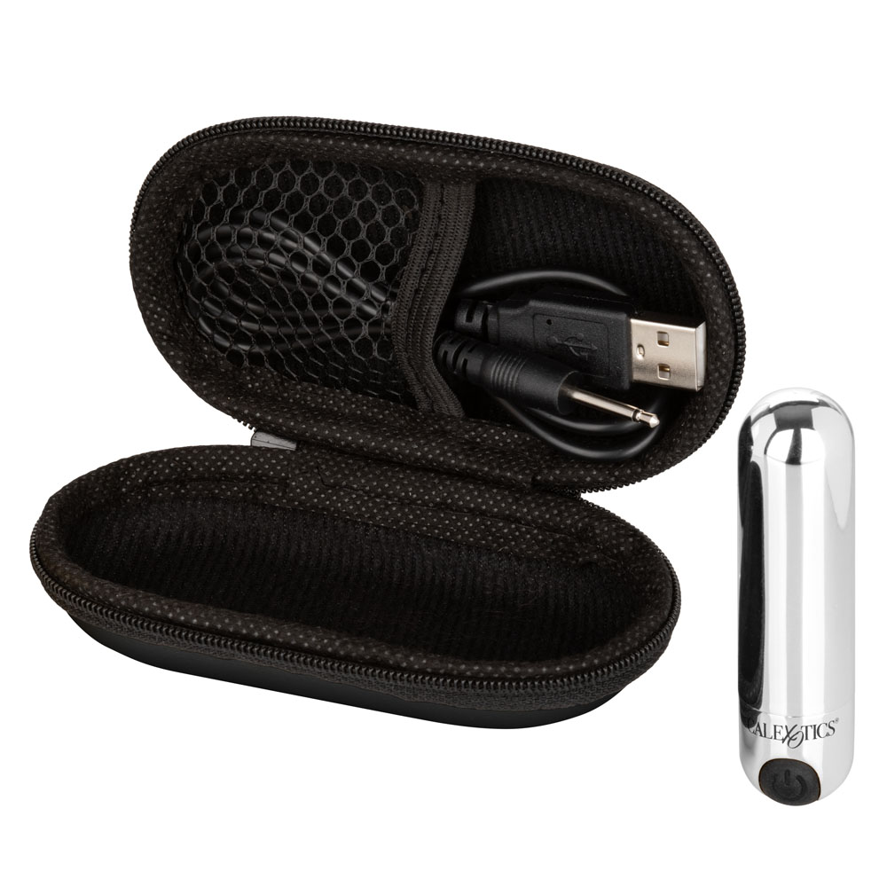 rechargeable hideaway bullet silver 