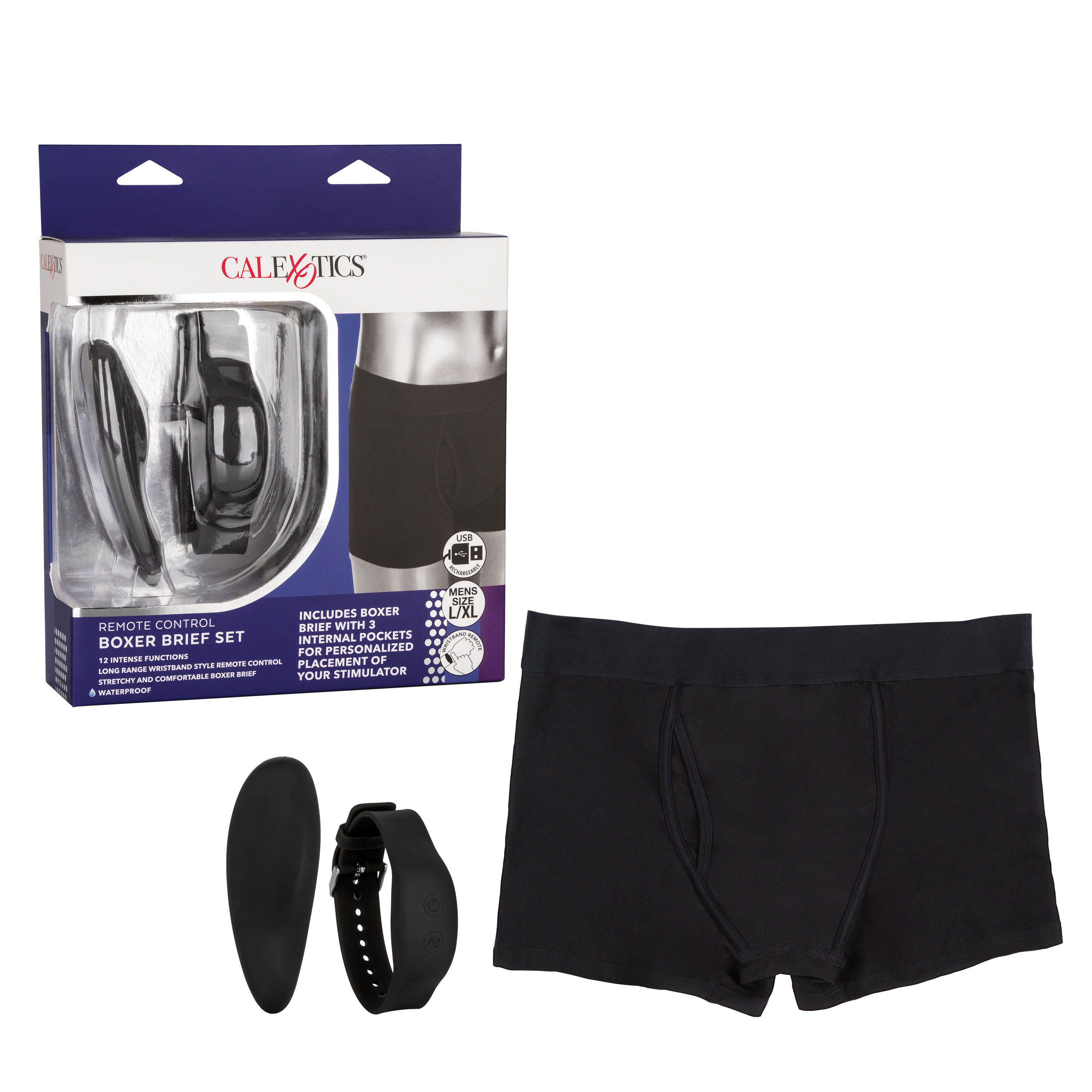 remote control boxer brief set lxl 