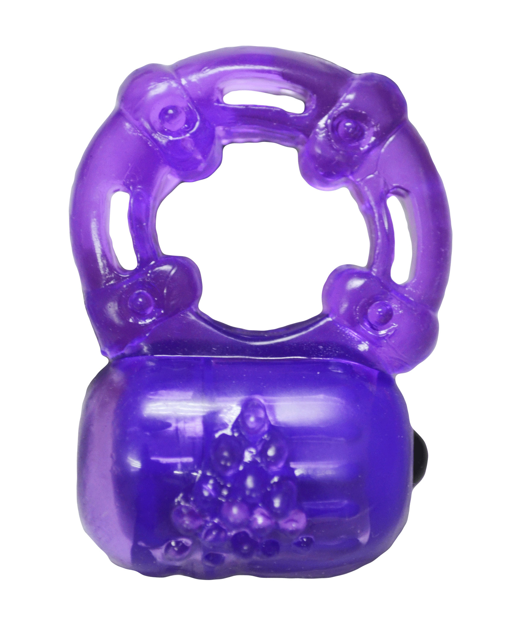 reusable cock ring purple 