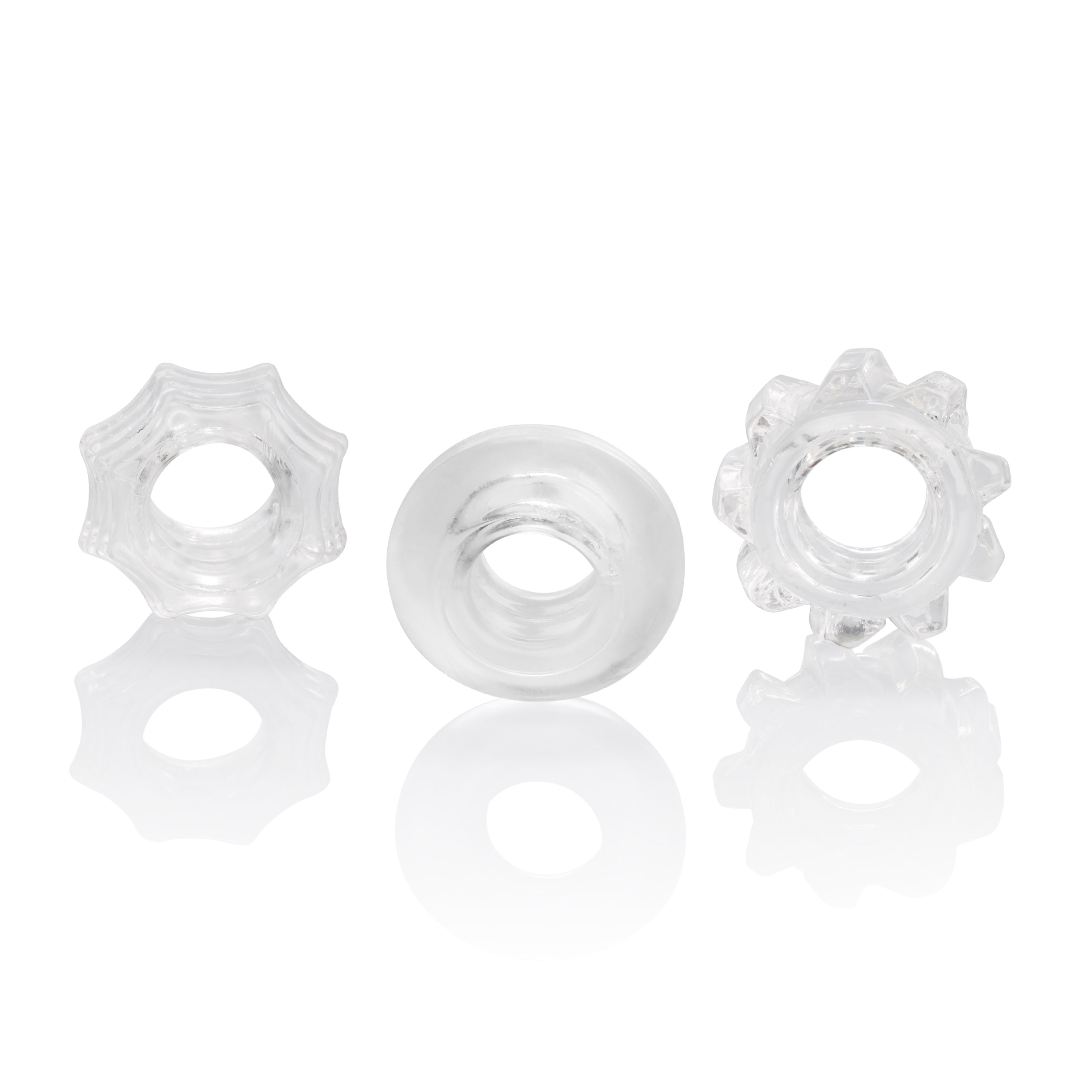 reversible ring set clear 