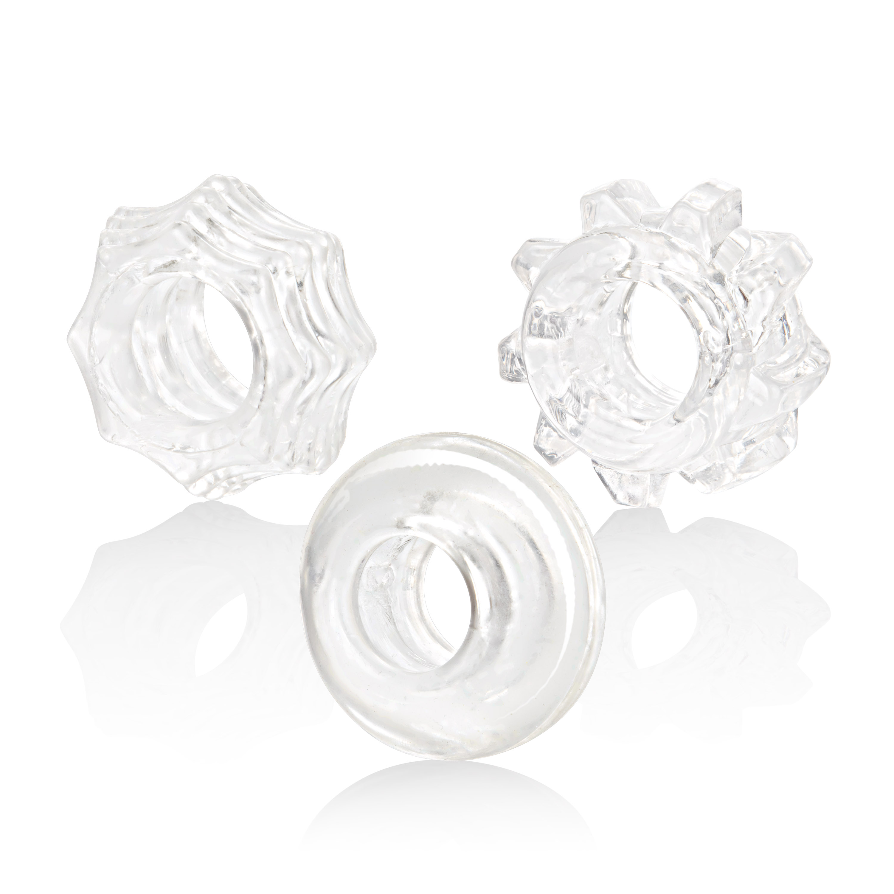 reversible ring set clear 