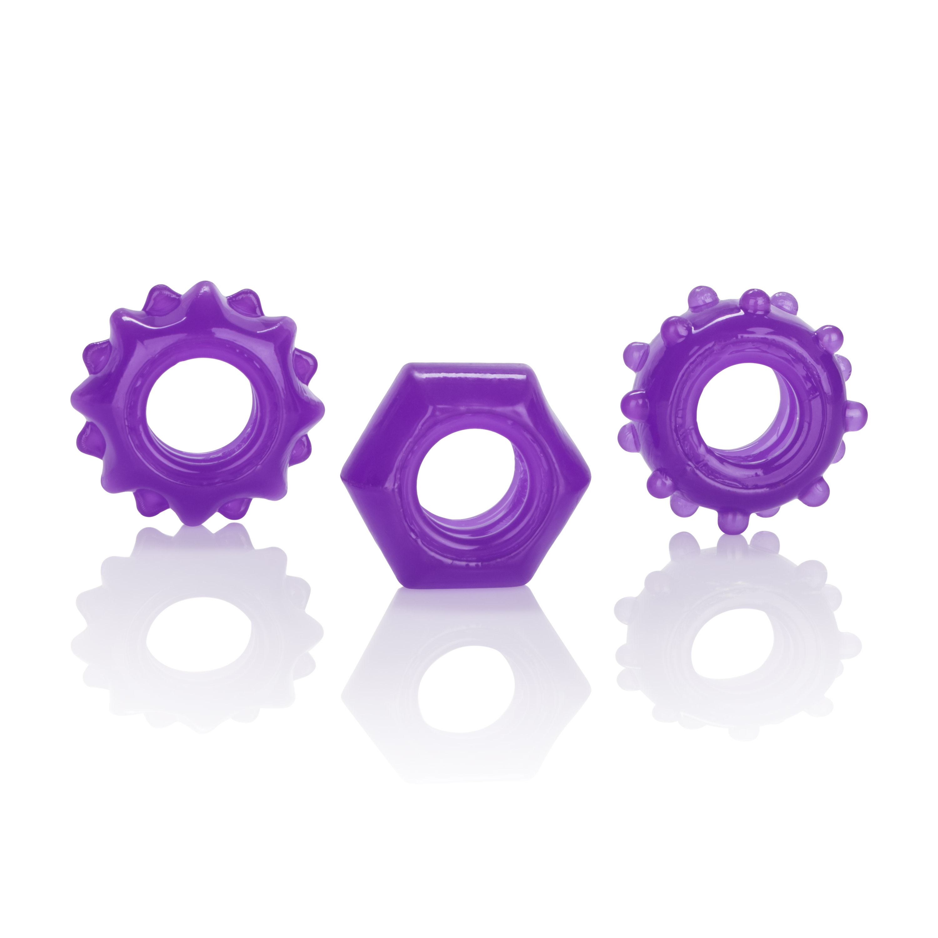 reversible ring set purple 