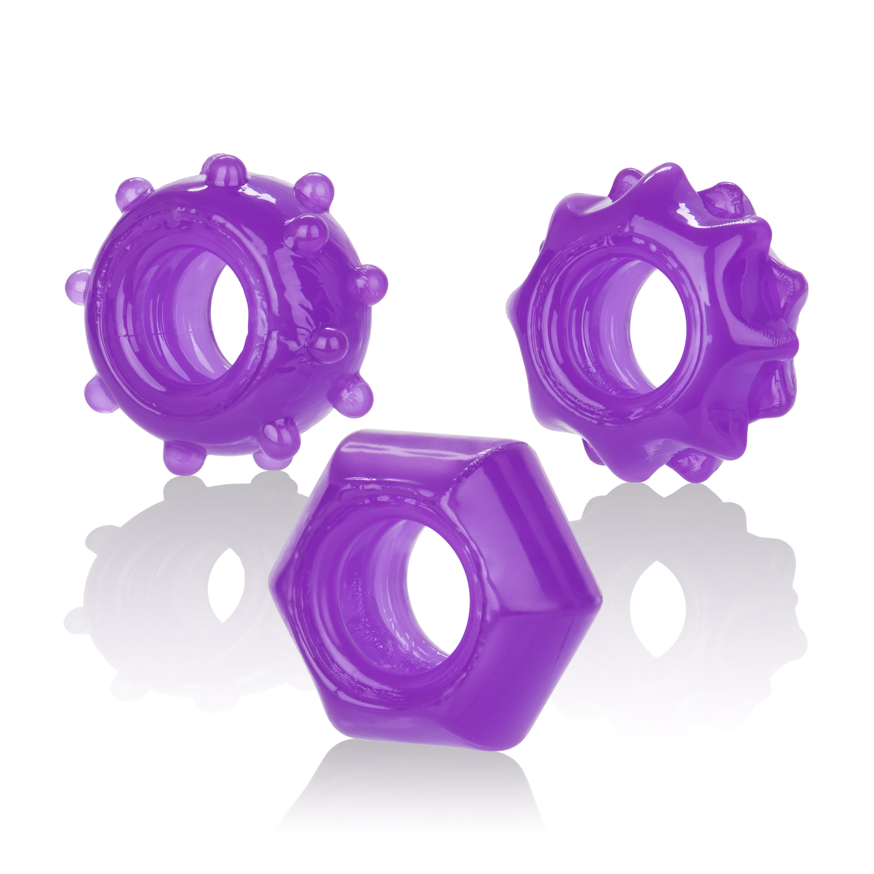 reversible ring set purple 