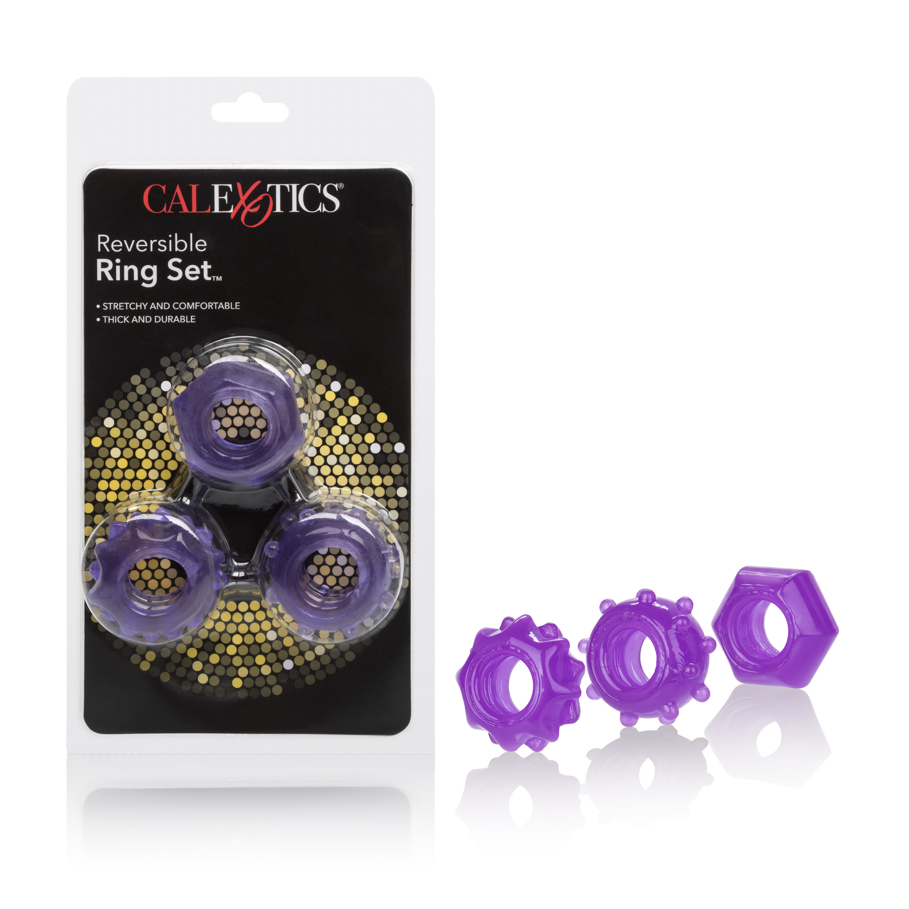 reversible ring set purple 