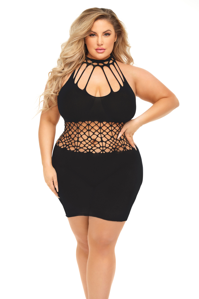 rich b phase dress queen size black 