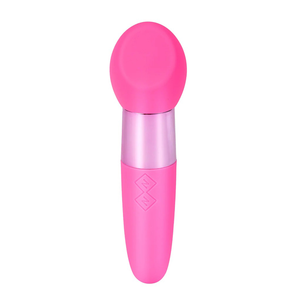 rina rechargeable dual motor silicone   function vibrator pink 