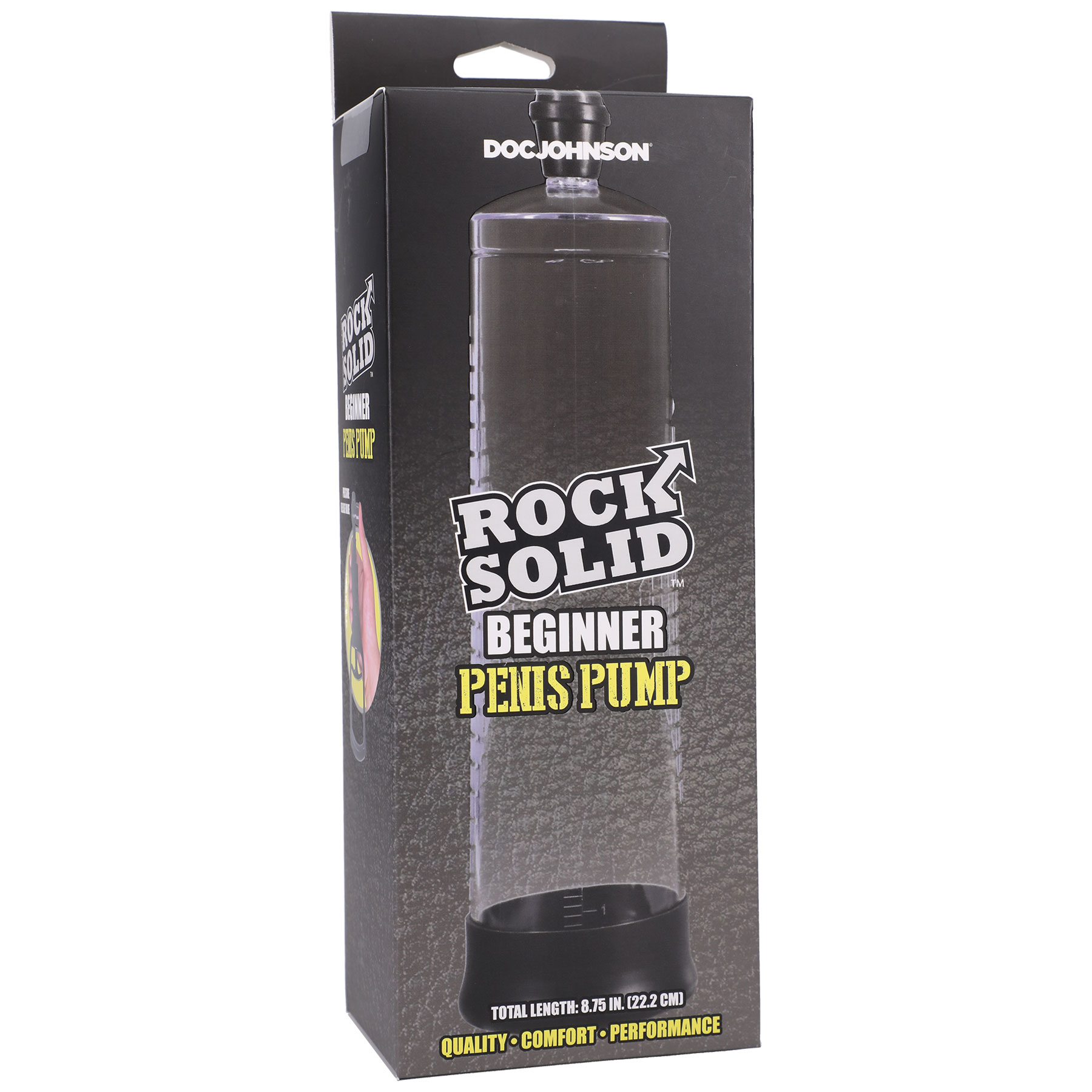 rock solid beginner penis pump blackclear 