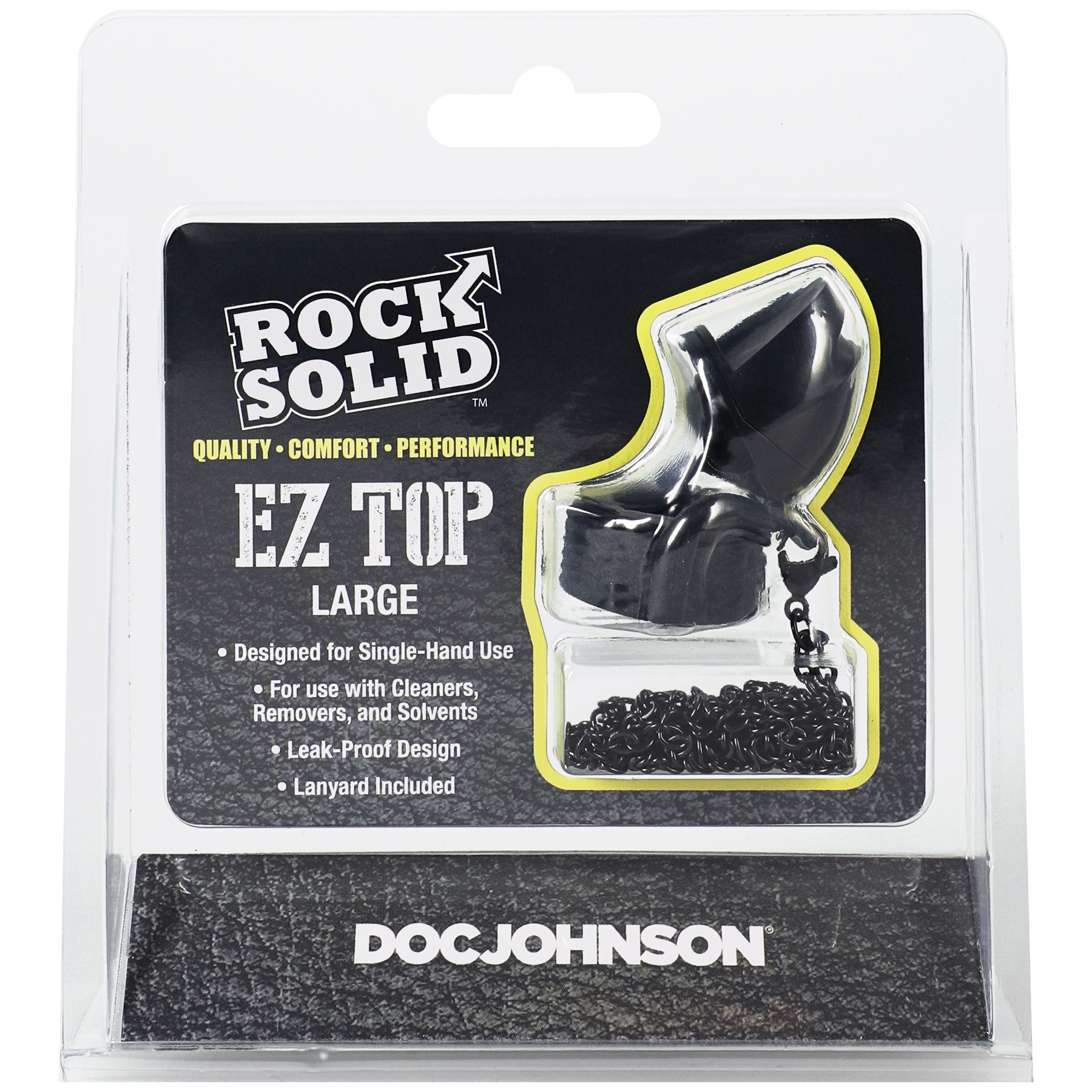 rock solid ez top large black 