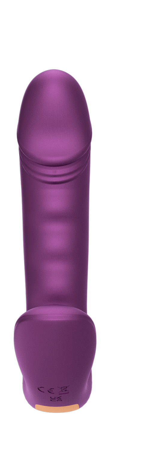 rora app controlled rotating g spot vibrator and clitoral stimulator purple 