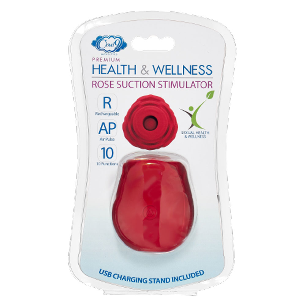 rose suction stimulator red 