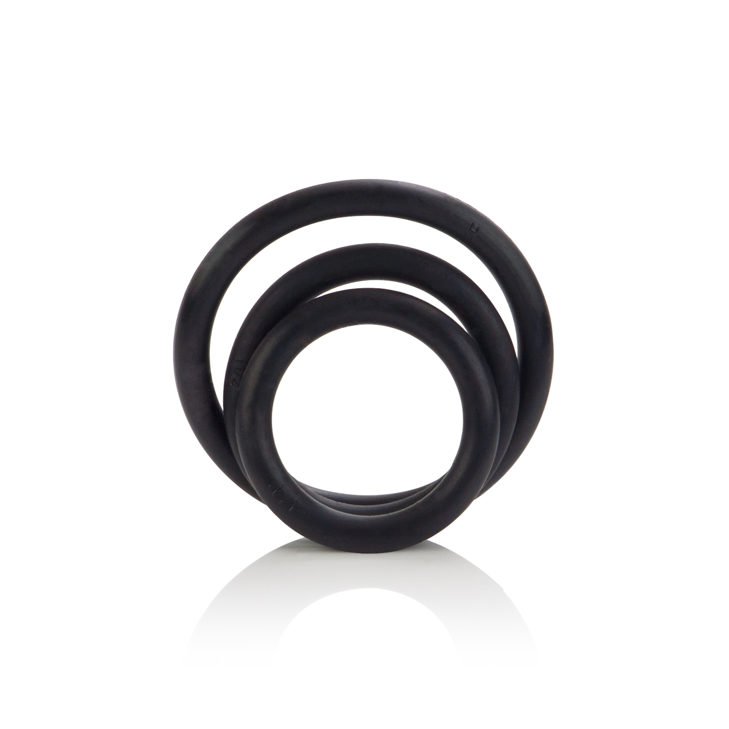 rubber ring  piece set black 