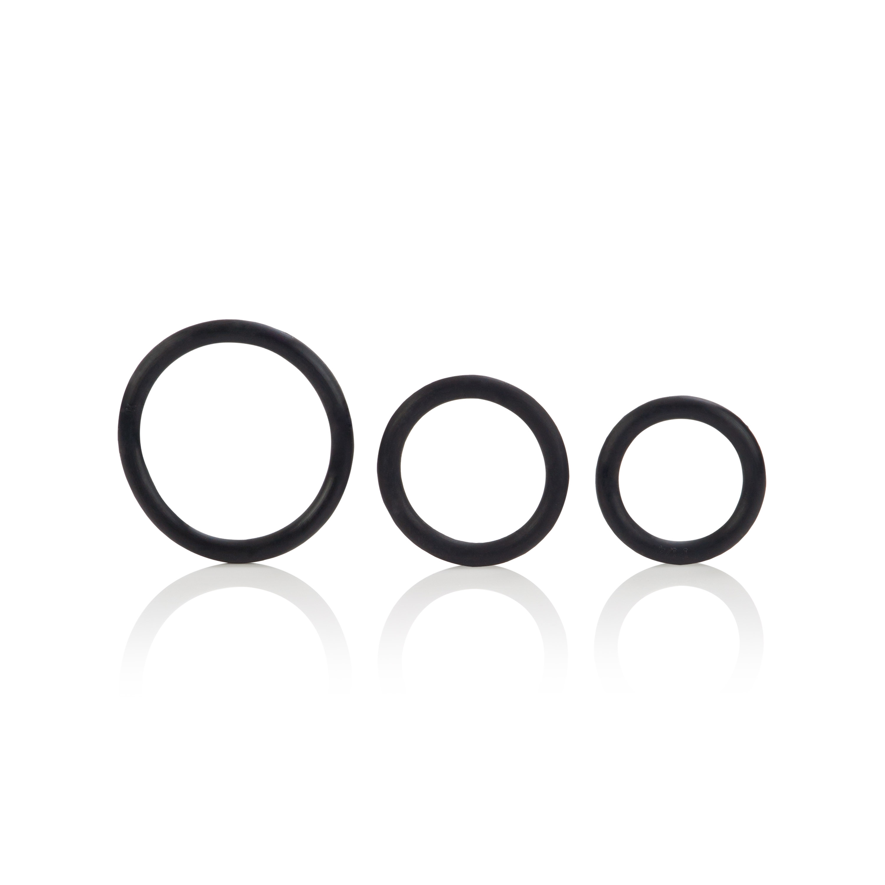 rubber ring  piece set black 