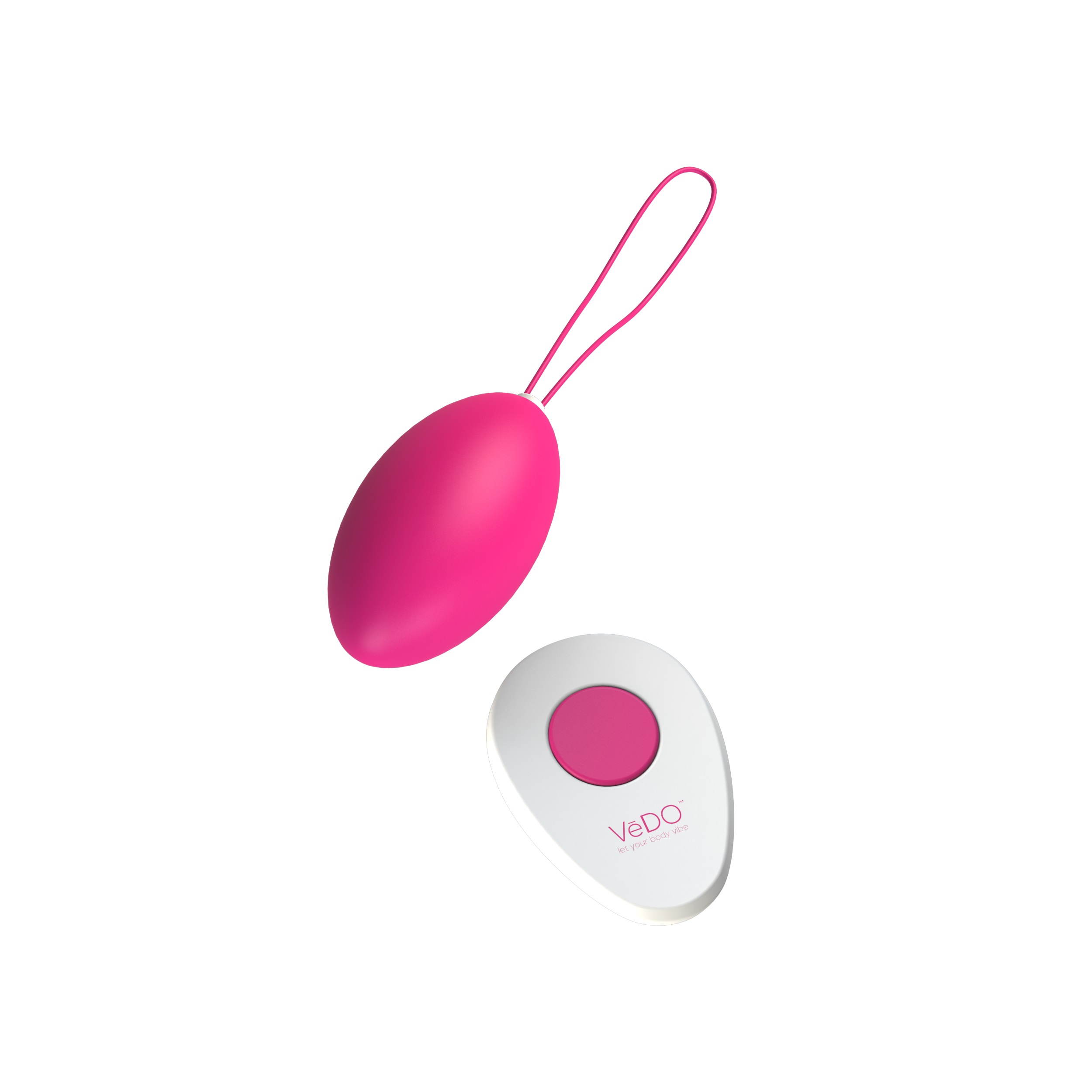 Peach Vibrating Egg Foxy Pink