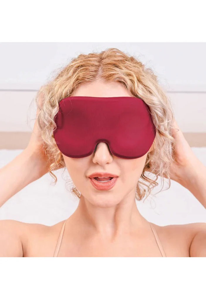 saffron blindfold red 