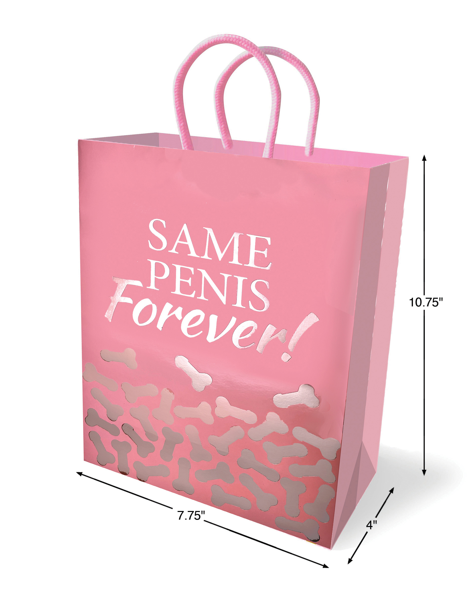 same penis forever gift bag 