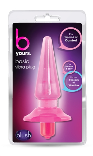 sassy vibra plug pink 