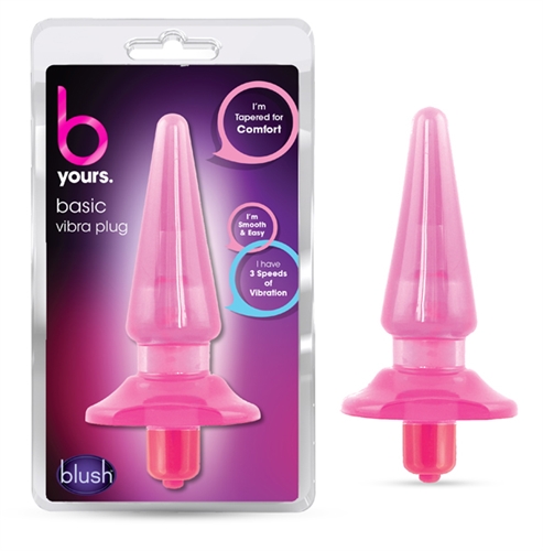 sassy vibra plug pink 