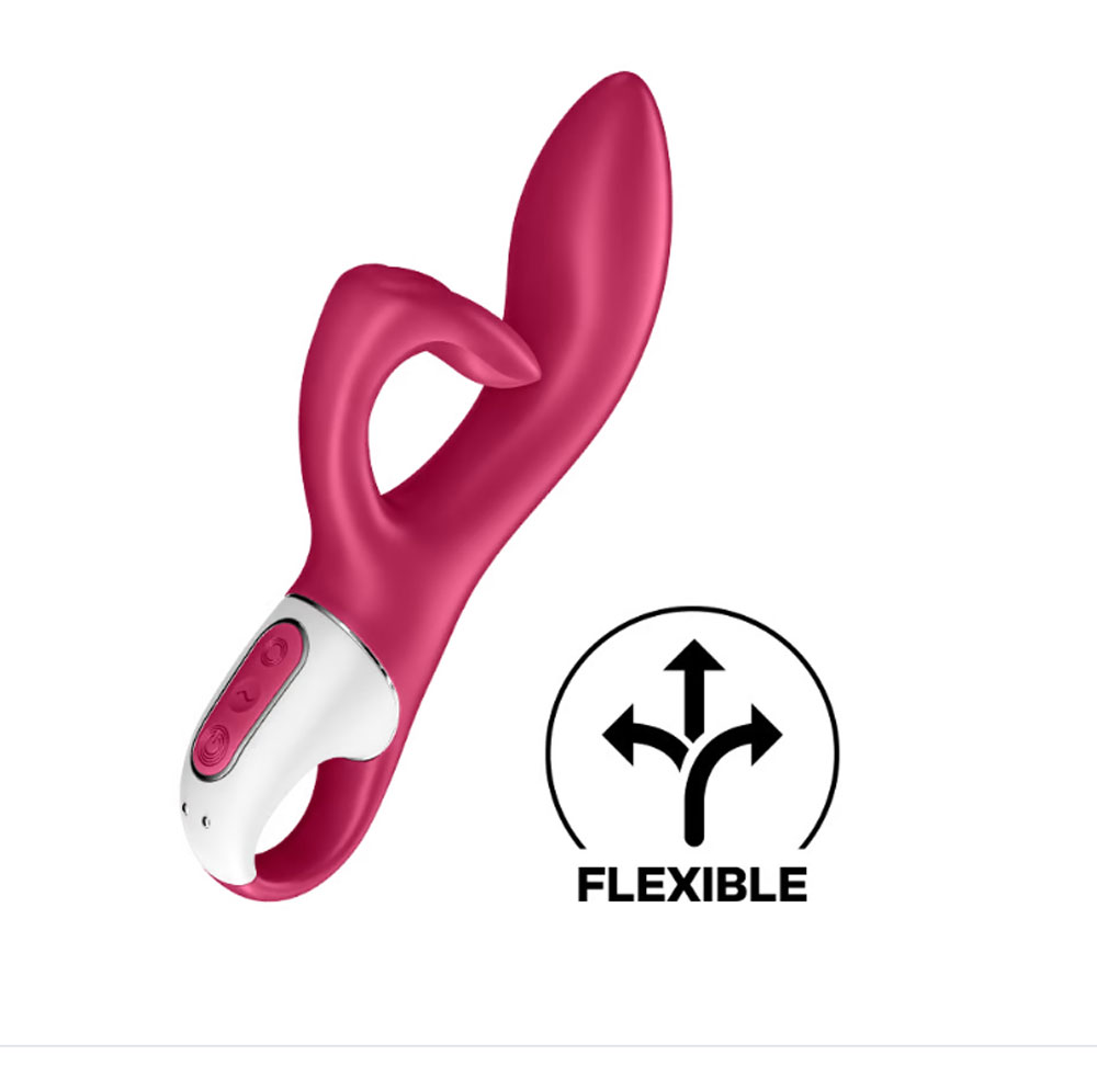 satisfyer embrace me rabbit vibrator berry 