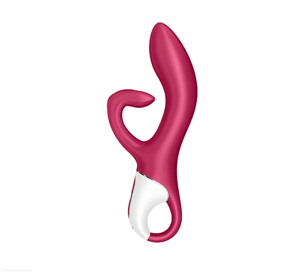 satisfyer embrace me rabbit vibrator berry 