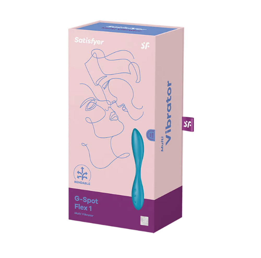 satisfyer g spot flex  multi vibrator petrol 