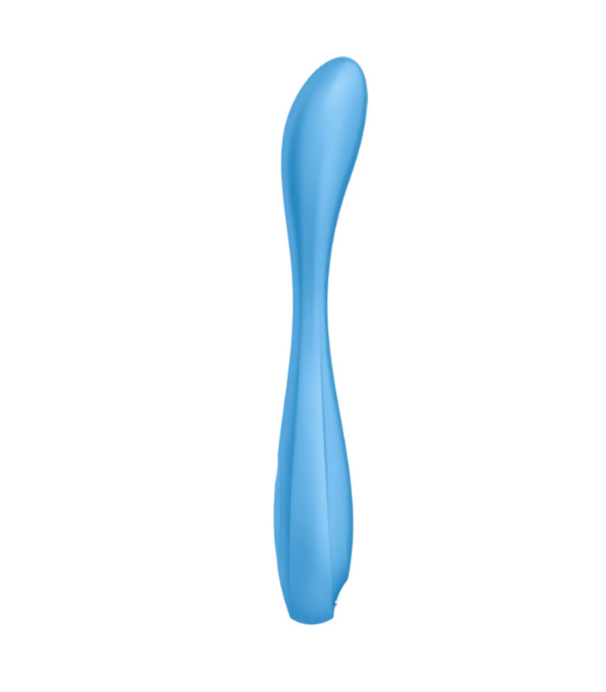 satisfyer g spot flex  connect app multi vibrator blue 