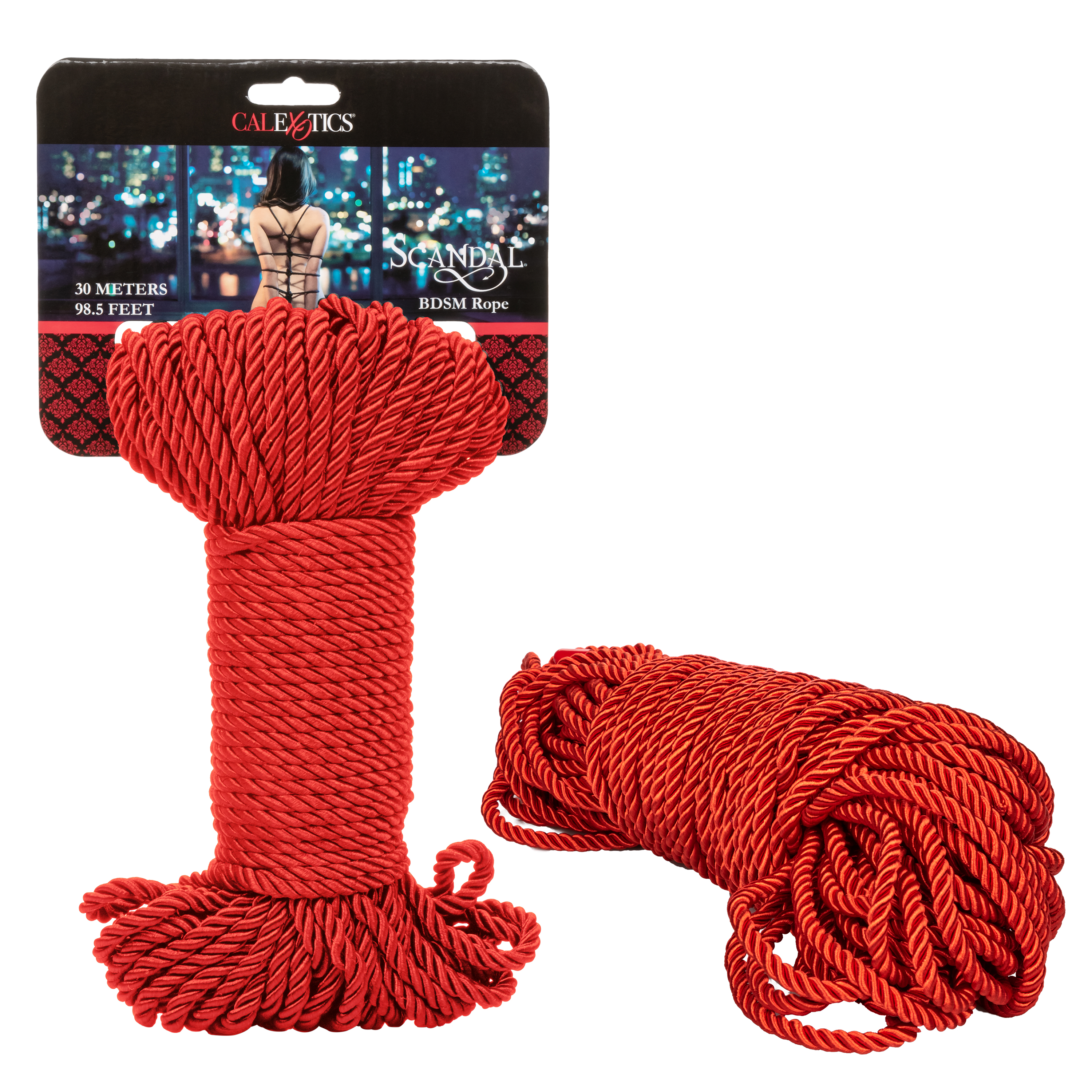 scandal bdsm rope ft m red 