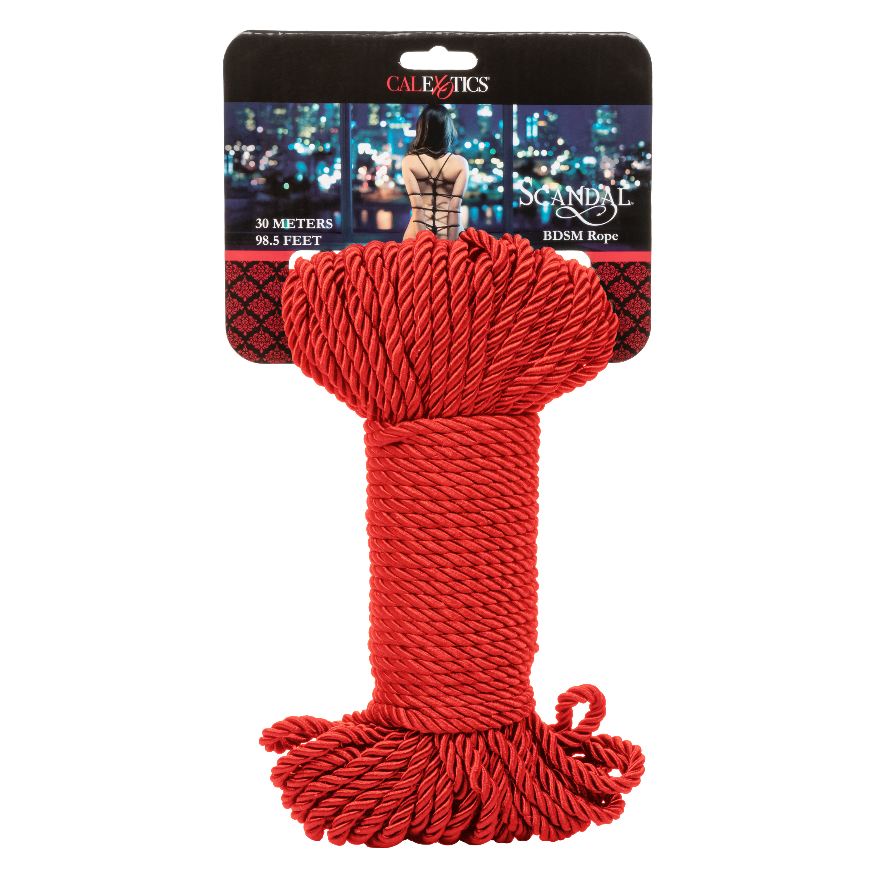 scandal bdsm rope ft m red 