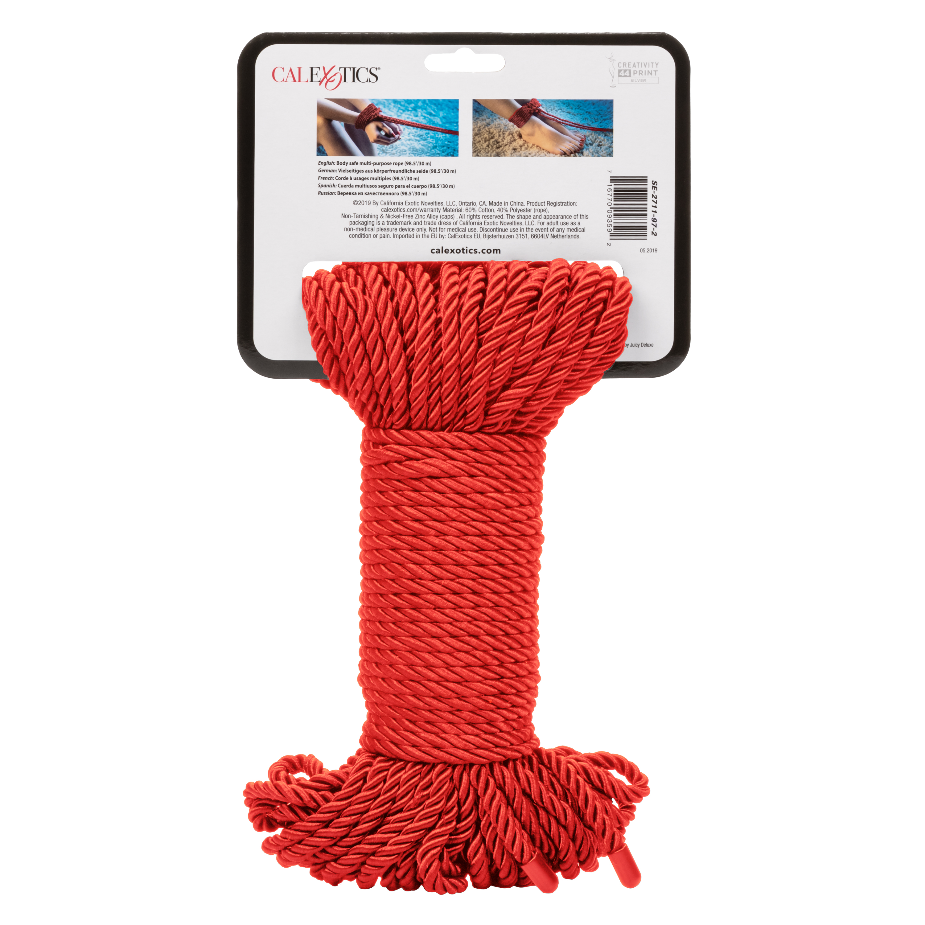 scandal bdsm rope ft m red 