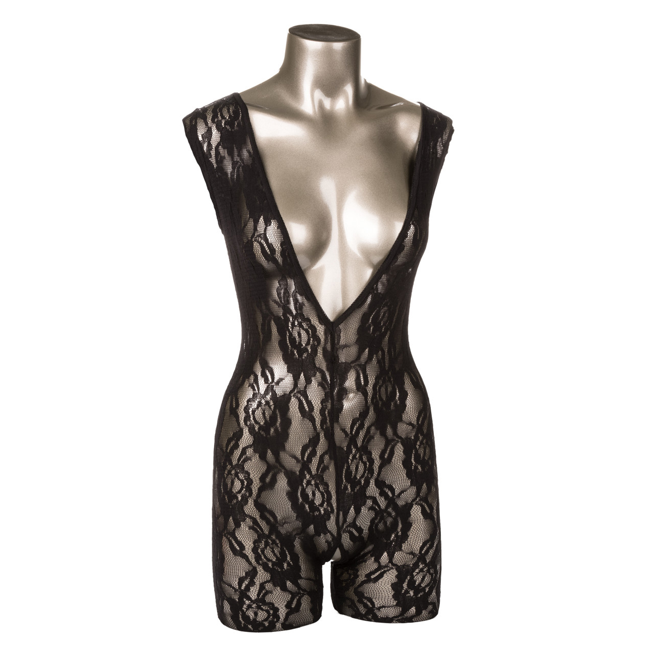 scandal lace body suit one size black 