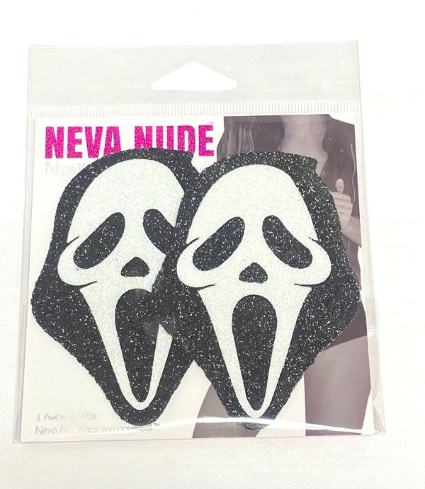 scream ghostface halloween pasties 