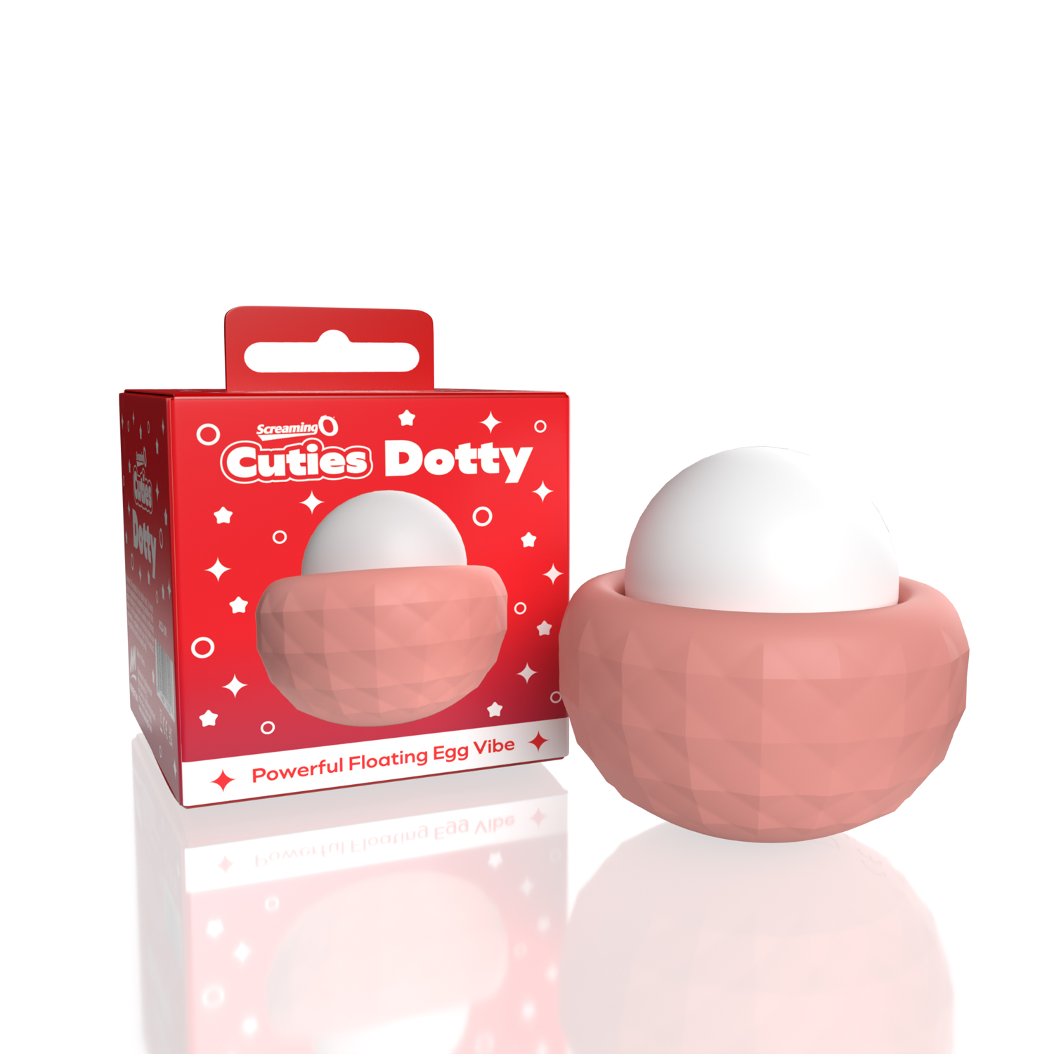 screaming o cuties dotty egg vibrator dusty rose 