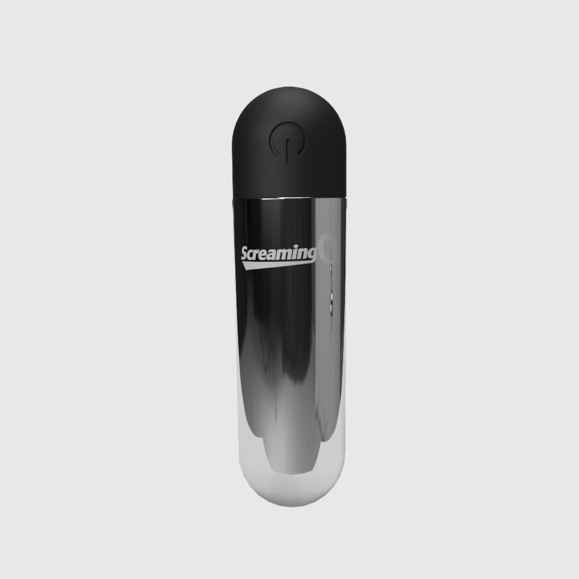 screaming o rechargeable bullets siliver 