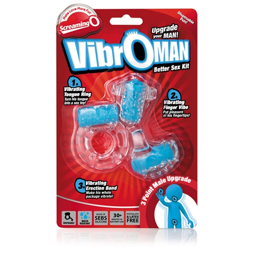 screaming o vibro man each blue 