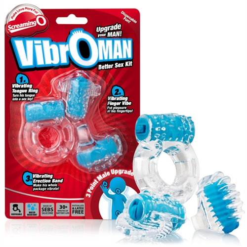 screaming o vibro man each blue 