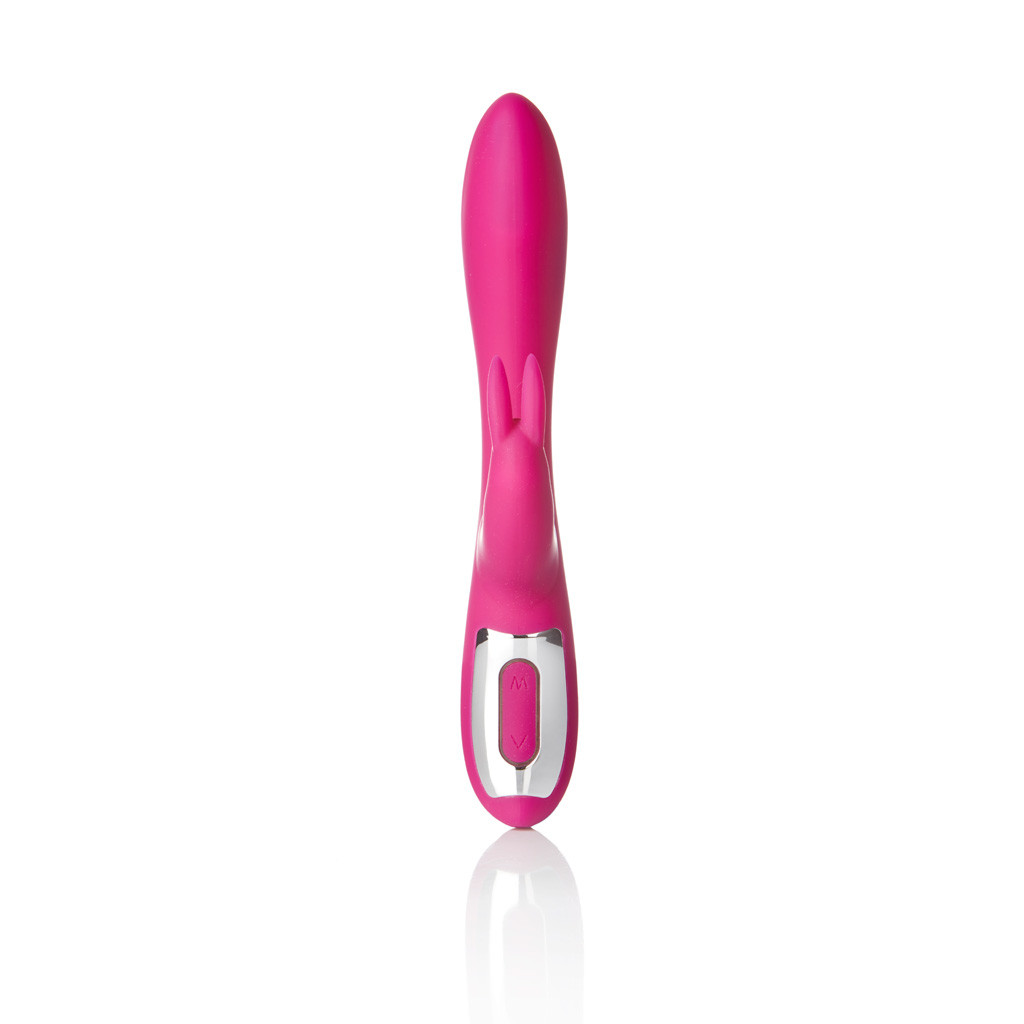 sensuelle femme giselle  and  function rechargeable rabbit massager magenta 