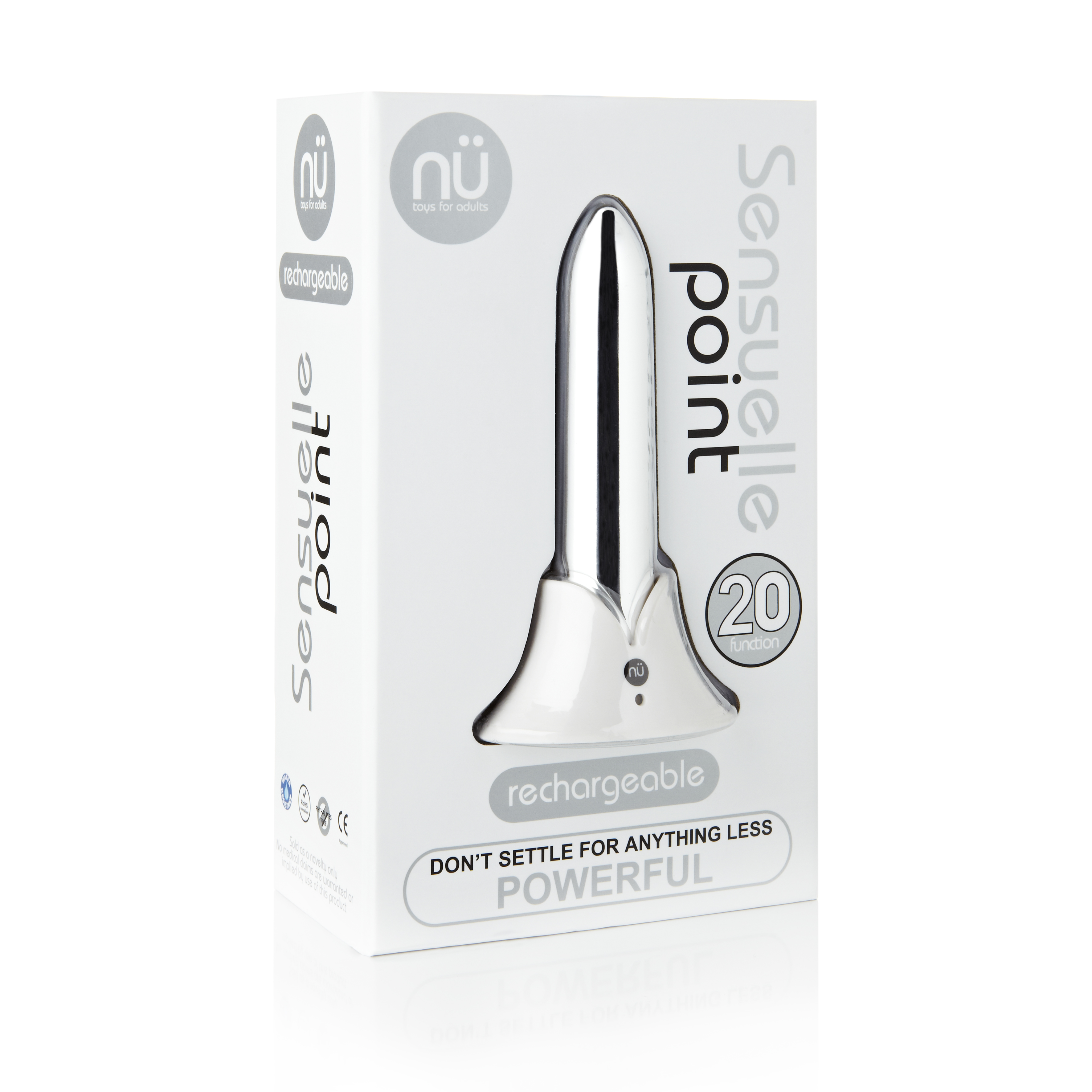 sensuelle point  function bullet silver 