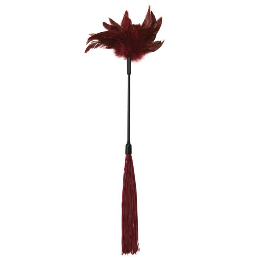 sex and mischief enchanted feather tickler burgundy .JPG