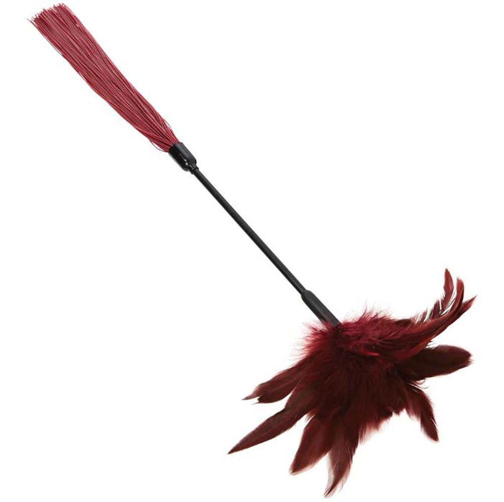 sex and mischief enchanted feather tickler burgundy .JPG