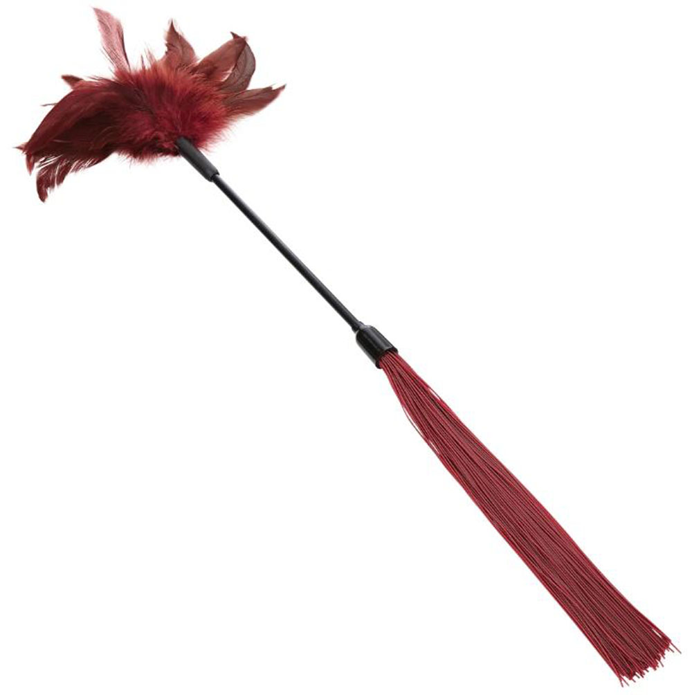 sex and mischief enchanted feather tickler burgundy .JPG