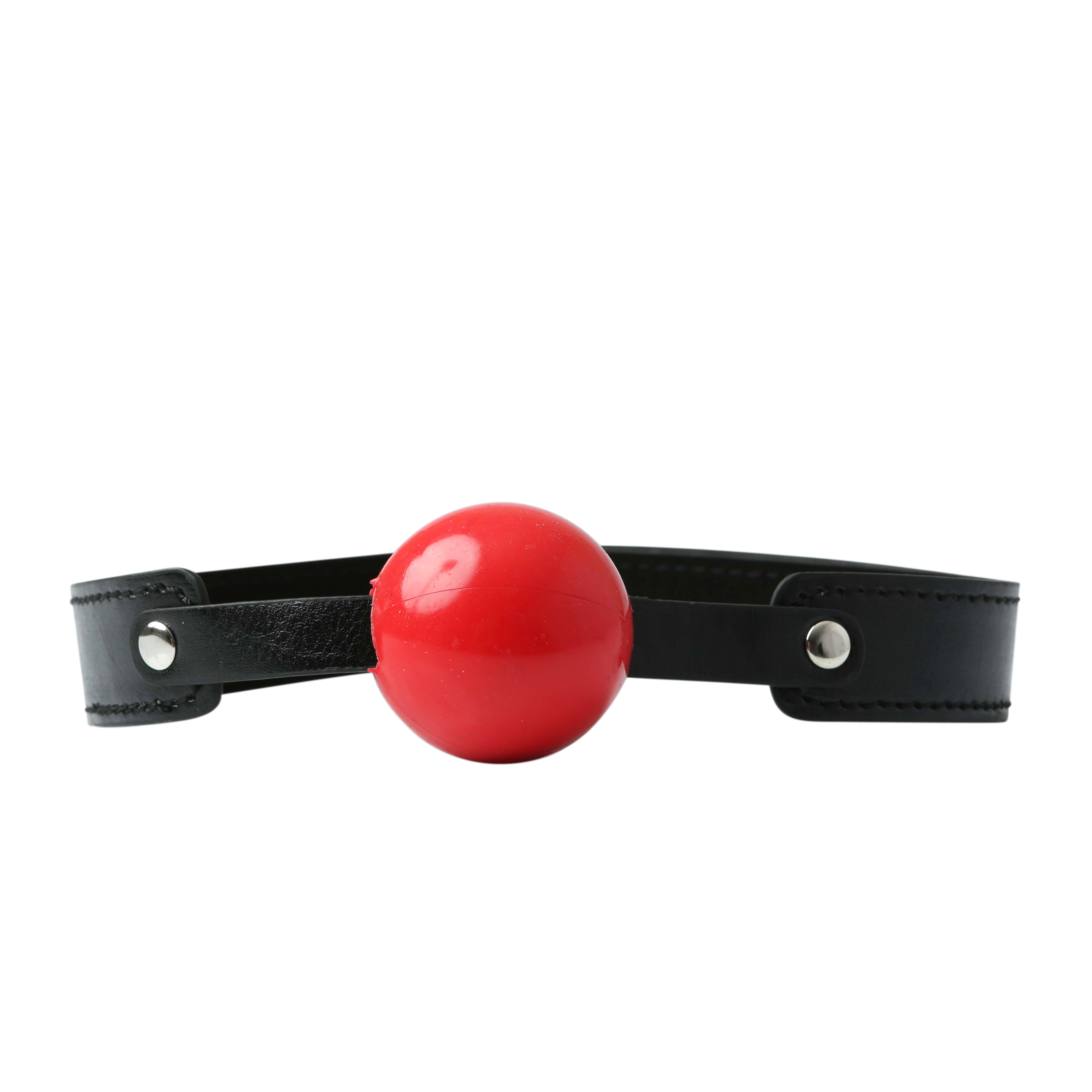 sex and mischief solid ball gag red 