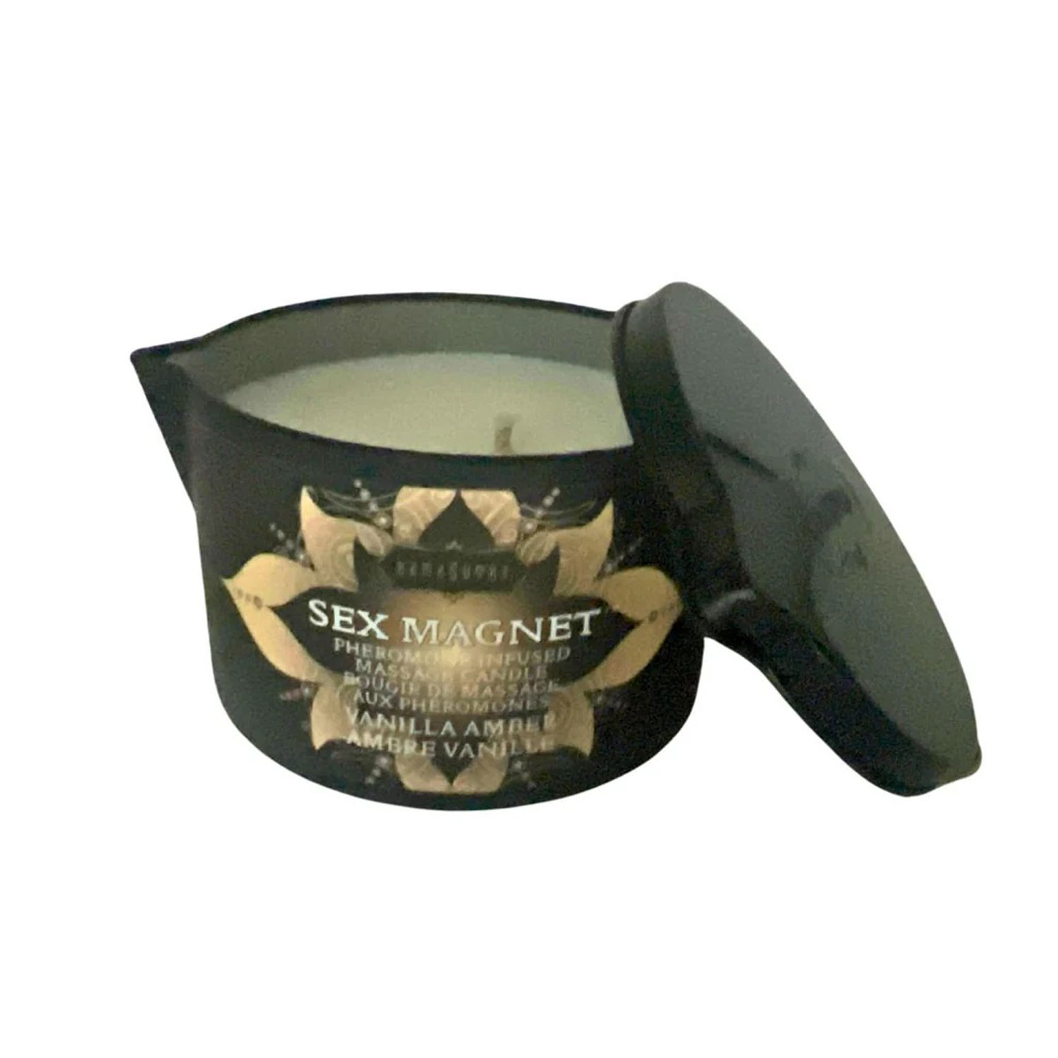 sex magnet pheromone massage candle oz vanilla 