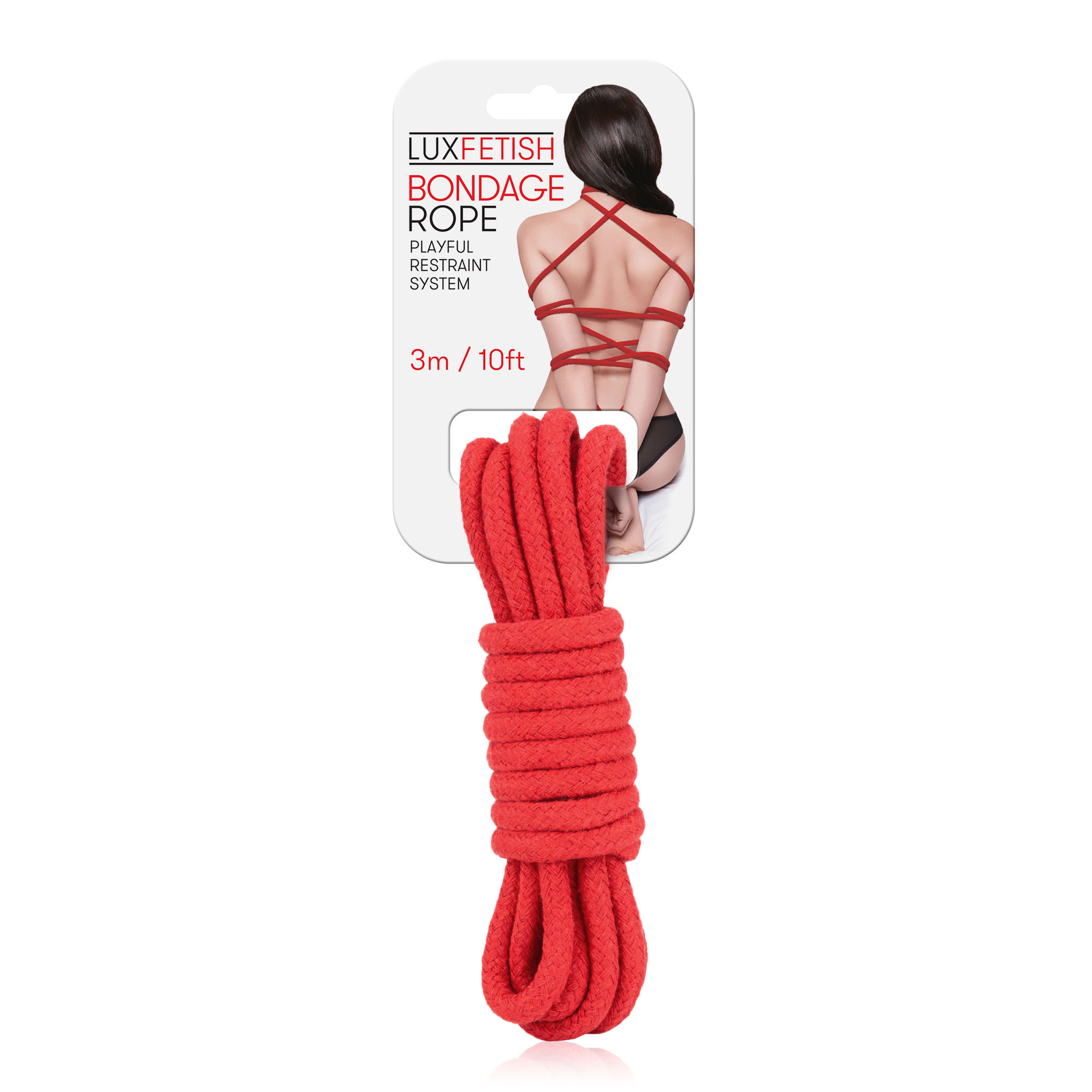 sexy bondage rope m ft red 