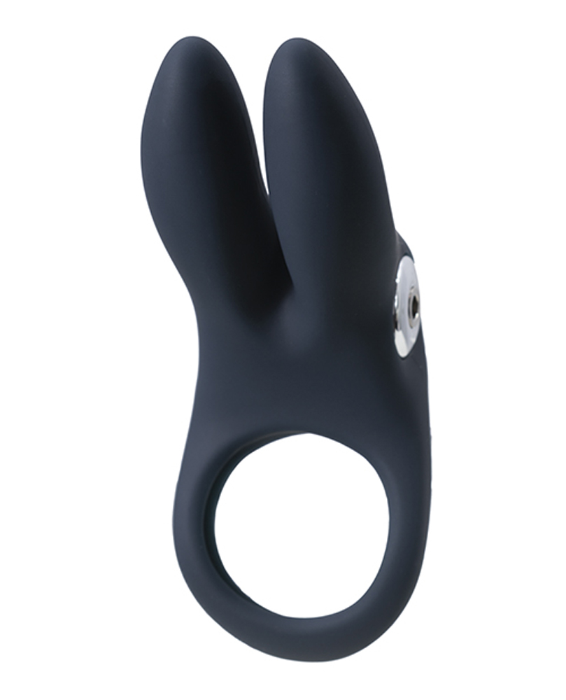 sexy bunny rechargeable ring black pearl 