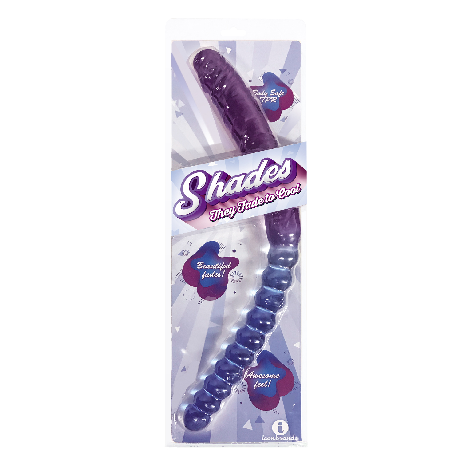 shade  inch double dong violet and blue 