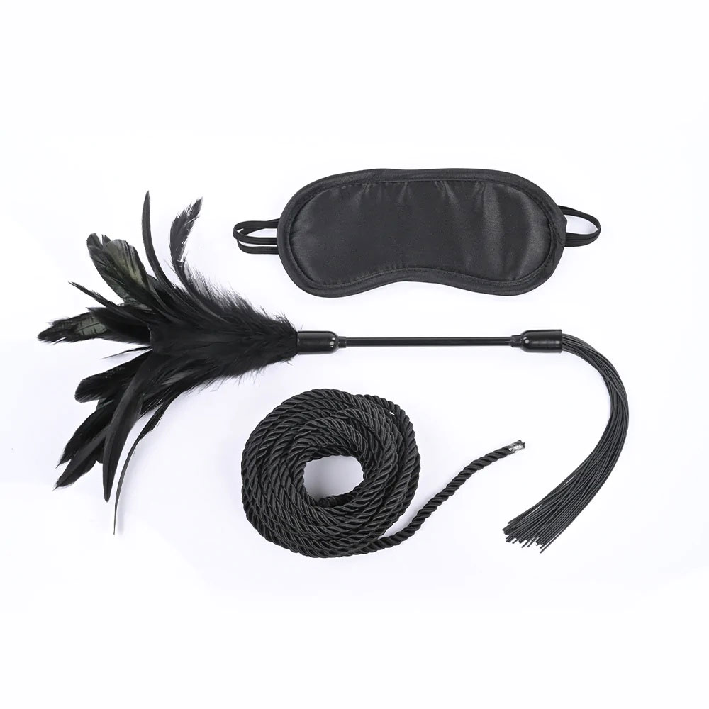 shadow tie and tickle kit black 